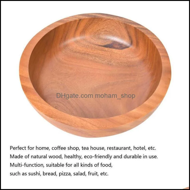 cereal bowl wooden salad fruit decoration restaurant household kitchen tea house coffee shop bowls