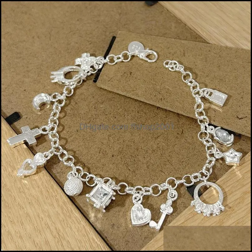 fashion and exquisite temperament copper silverplated handmade pendant bracelet temperament tassel handmade bracelet