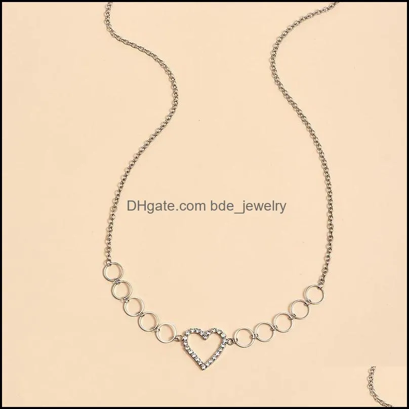 women fashion rhinestone heart waist chain belt jewelry crystal belly body chain sexy party jewelry gift c3