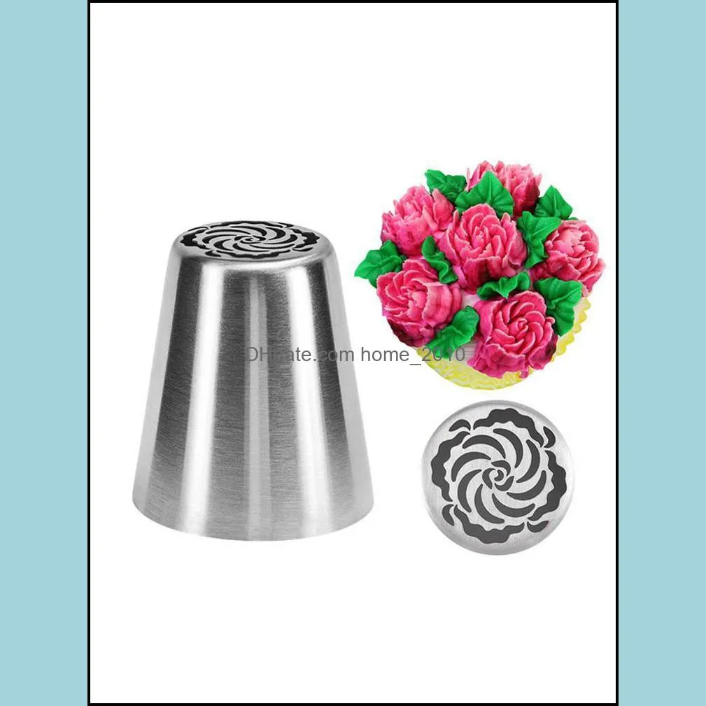 baking pastry tools 29pcs russian piping tips set flower mounting mouth stainless stee nozzleb confectionery bakeware cake