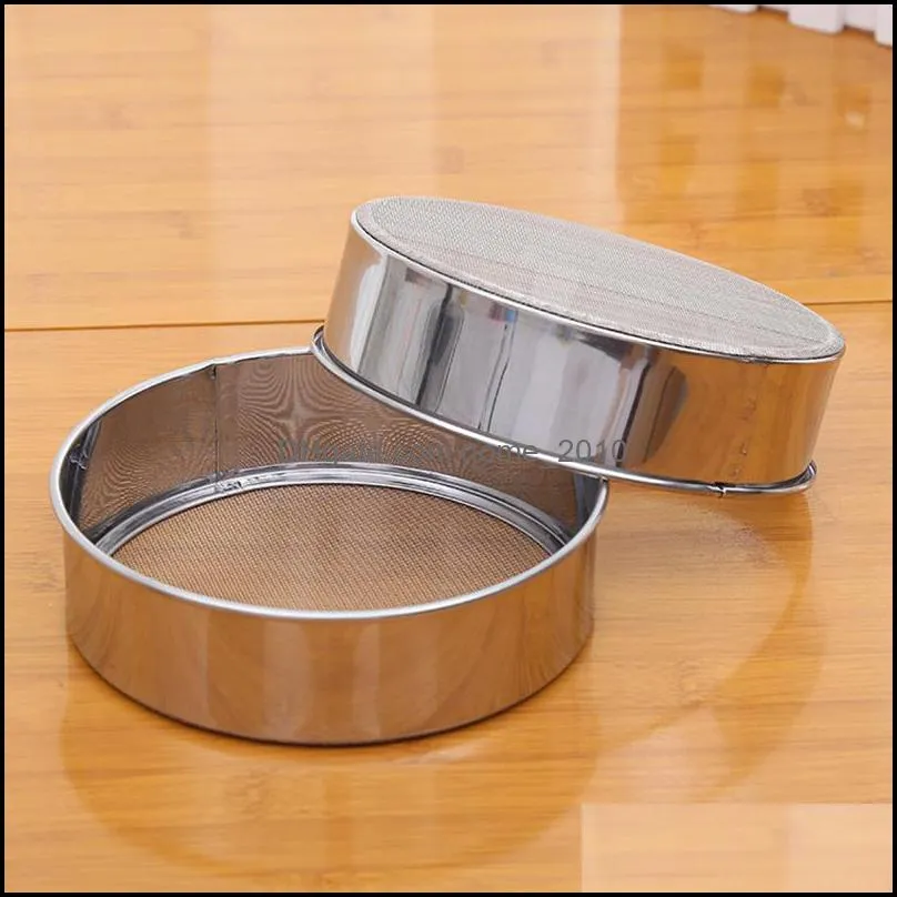 baking pastry tools 15cm stainless steel mesh flour sifting sifter sieve strainer tool