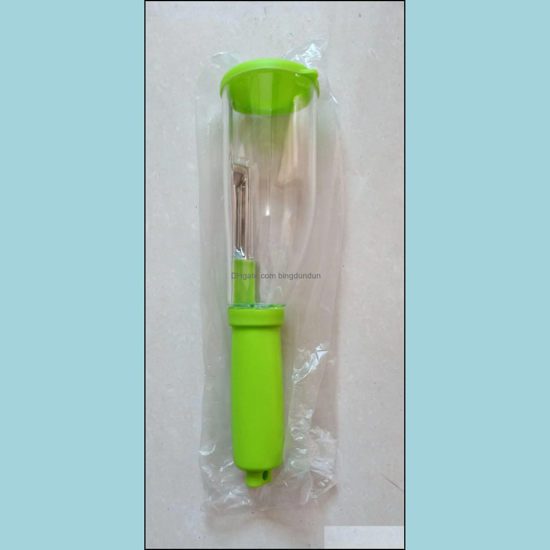 stainless steel multifunctional storage peeler with a container for potato cucumber carrot fruit vegetable peeler kitchen tool