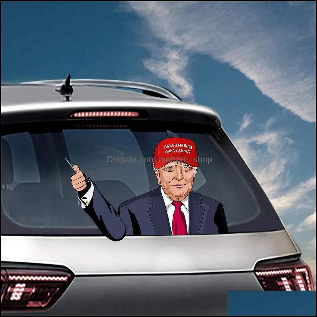 us presidential election car stickers biden windshield sticker trump car stickers american presidential election wiper stickers