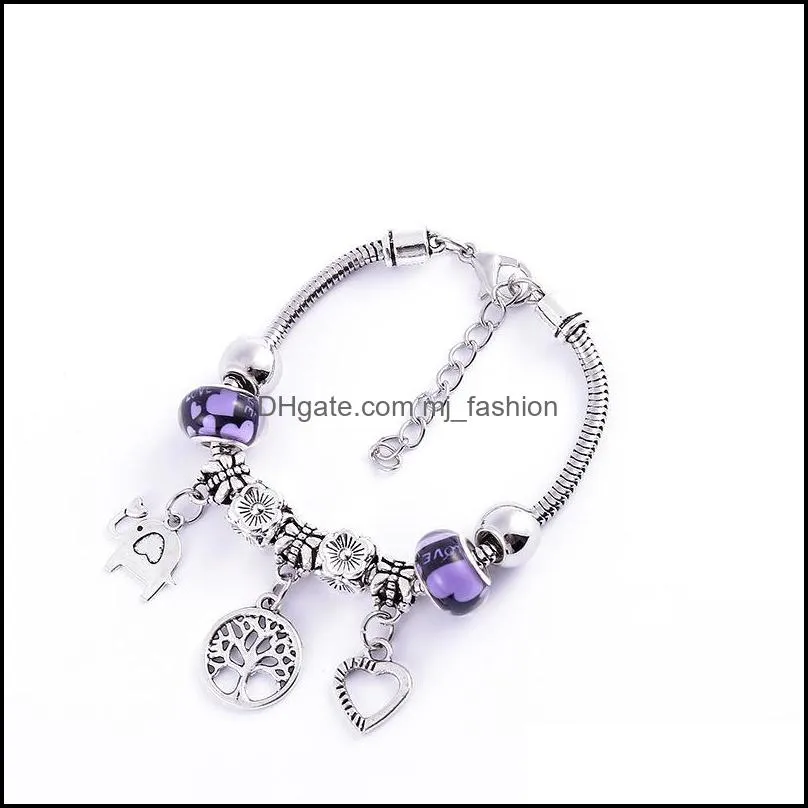 glazed bead bracelet ethnic fashion jewelry hipster charms bracelets