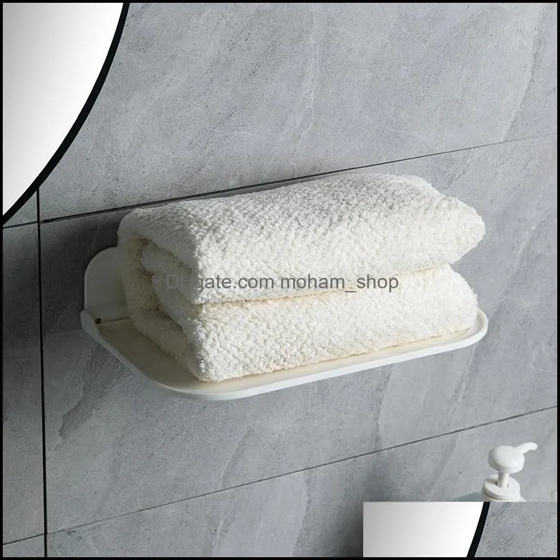 bathroom shelves wallmounted folding board mobile phone storage cigarettes and other sundries