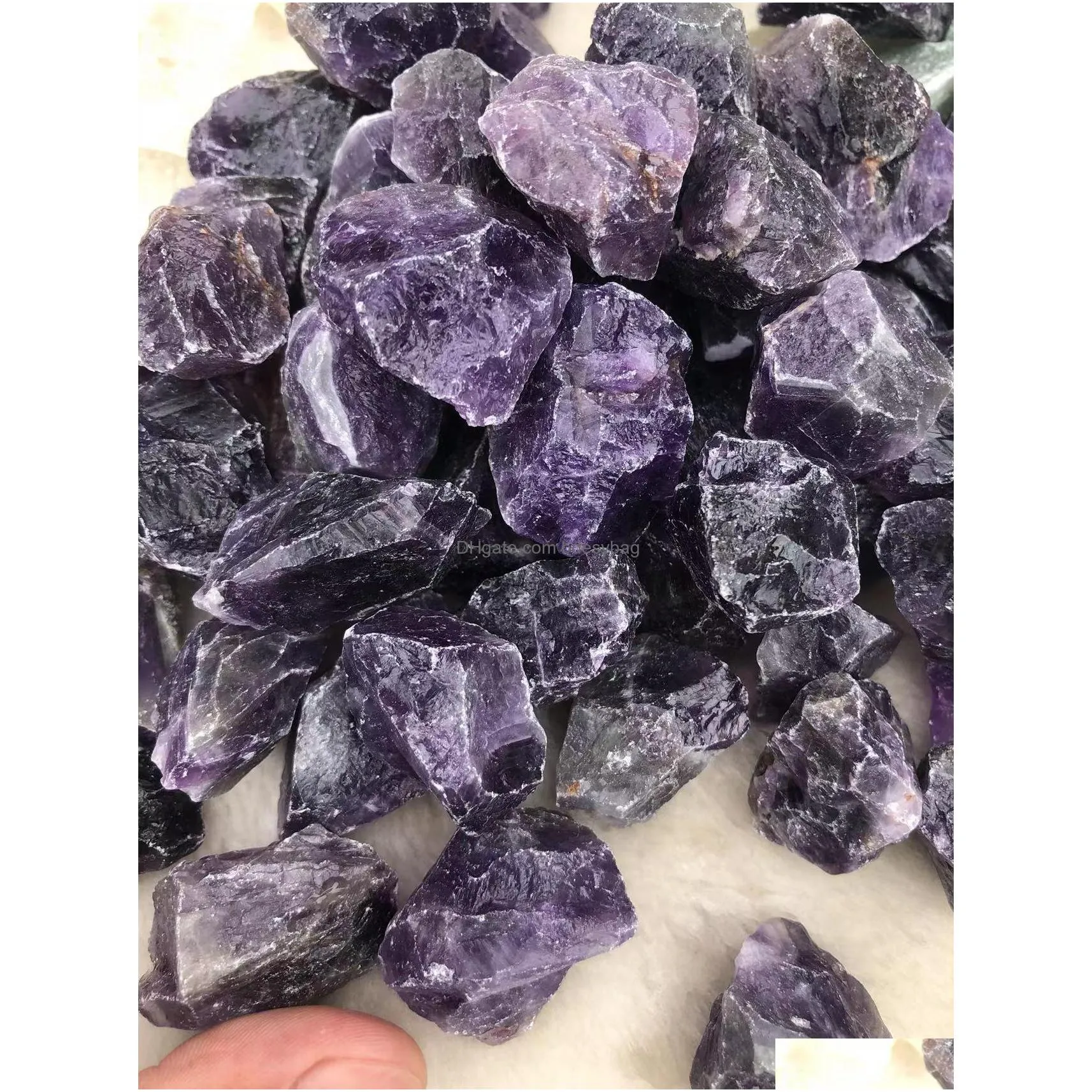 1pc loose gemstone irregular shape raw stone original rough semi precious quartz natural stones size 2535mm for jewelry making