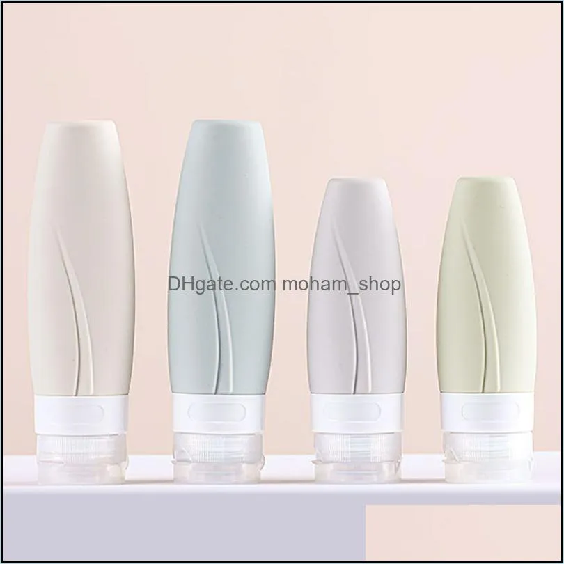 other home decor silicone subbottling travel  subpackaging storage wash set cosmetics 2 oz