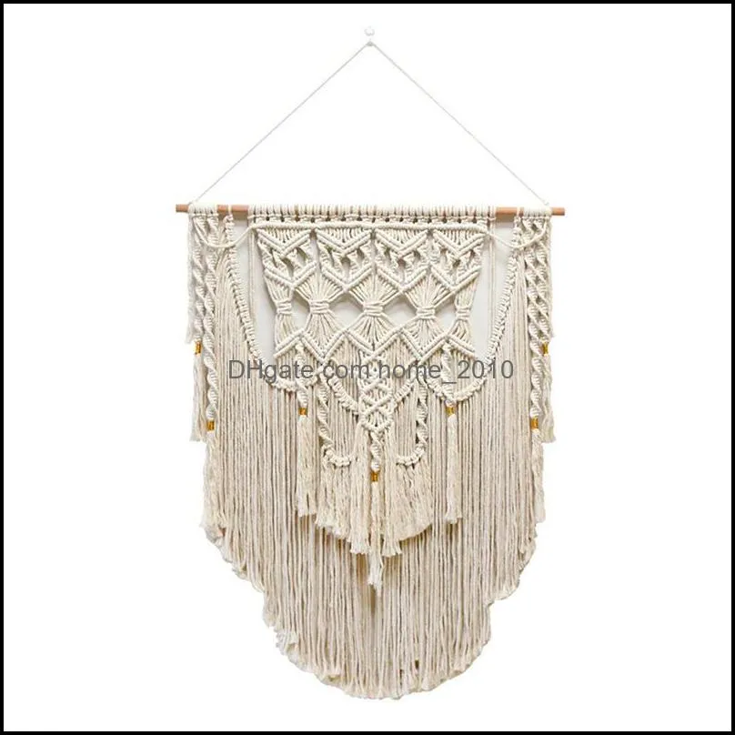 tapestries macrame wall hanging boho decor for apartment dorm baby room bedroom nursery above bed walls art decoration