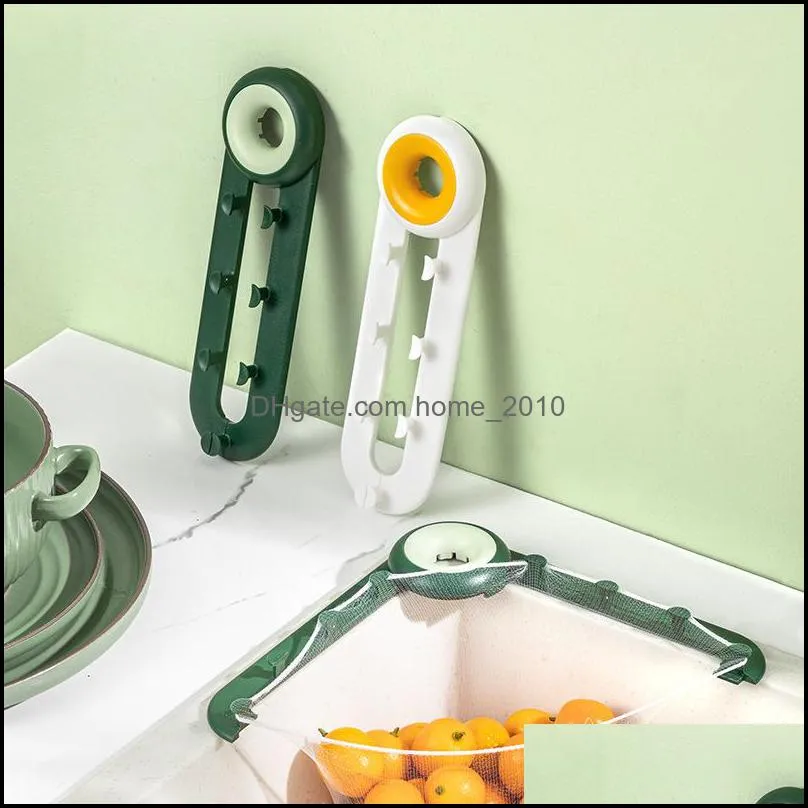 kitchen tools triangular sink strainer drain vegetable fruit drainer basket suction cup rack for kitchens storage sink filter shelf