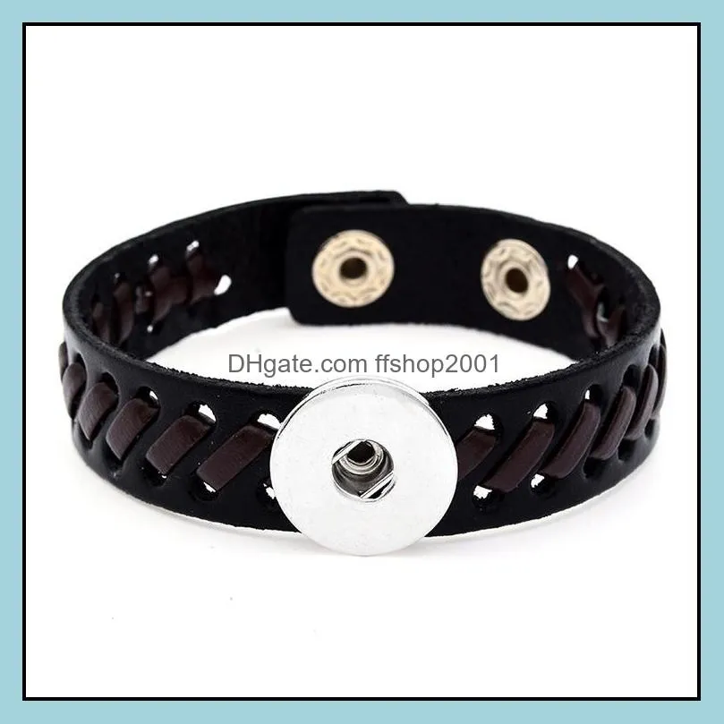 pretty leather bracelet noosa ginger jewelry 18mm snaps jewelry