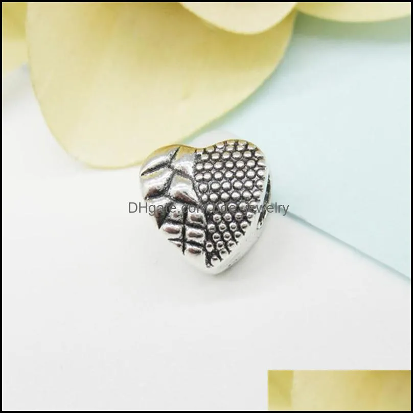 alloy charm bead heart a day to remember fashion women jewelry european style for diy bracelet 46 w2