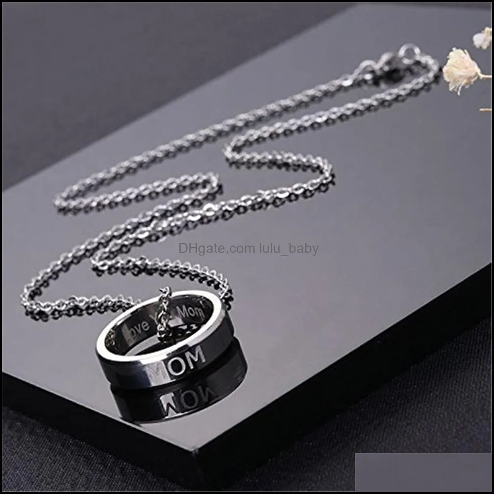 love necklaces luxury novel jewelry necklace for family members fathers day mother days gift family necklace