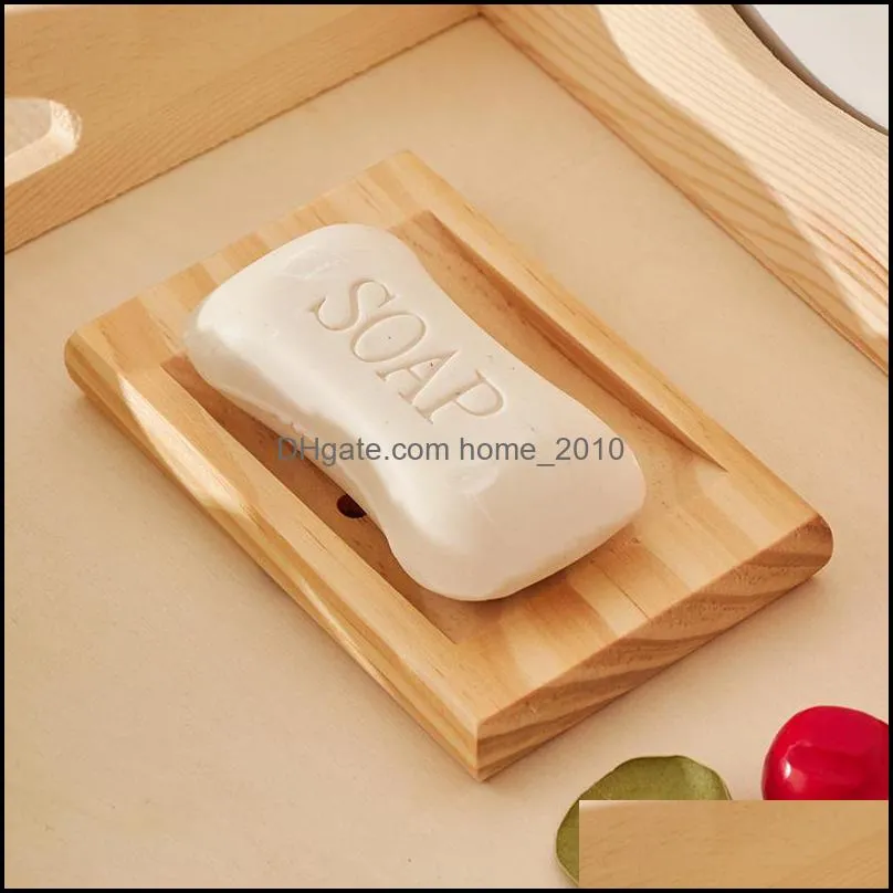 creative woodensoap tray household practical wooden soap box handmade soaps wooden rack