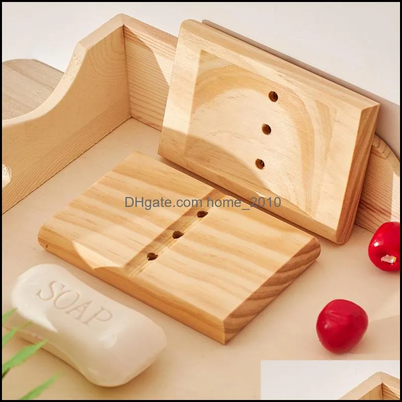 creative woodensoap tray household practical wooden soap box handmade soaps wooden rack