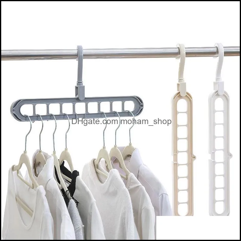 swivel magic multiport support hangers clothes drying rack multifunction plastic clothes rack drying hanger storage hangers vtky2097