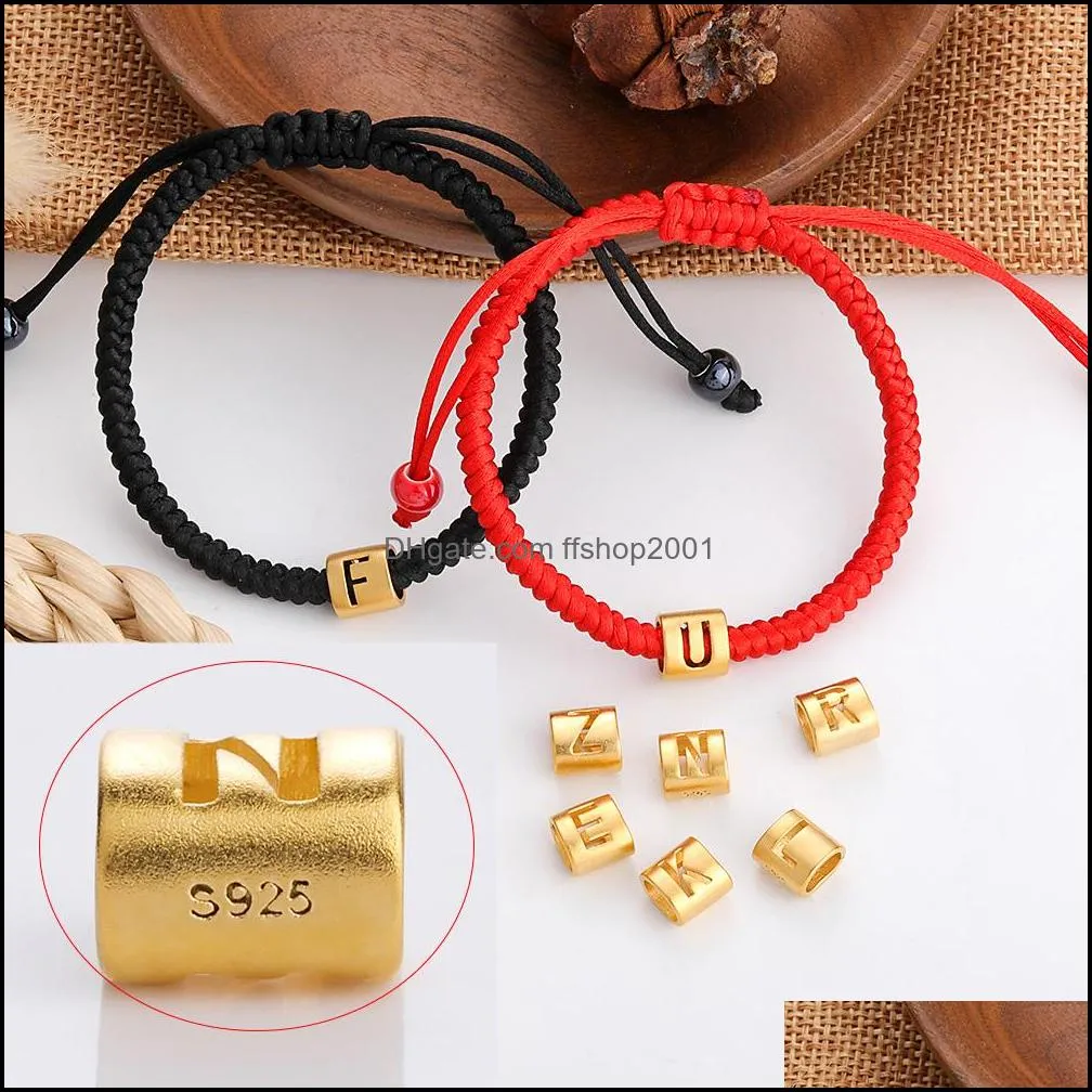 handmade rope braided bracelet red black rope tibetan buddhist love lucky mexican friendship letter charm bracelets for women men