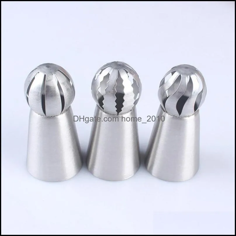 types cake decorating tools grade stainless steel cream flowers mold squeezer diy chocolate cup pastry bag cookware baking 