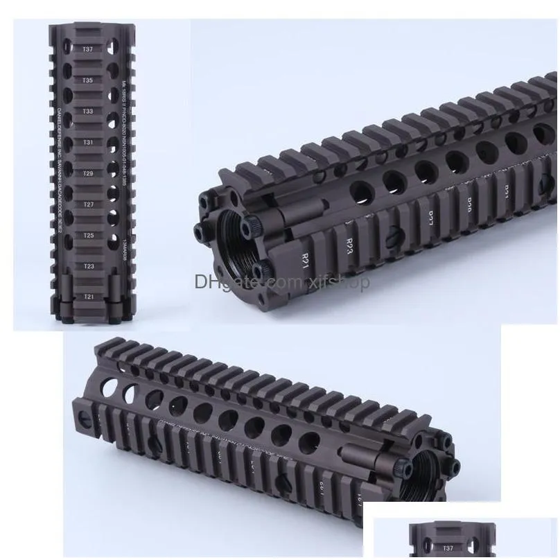 actical m4 mk18 9 inch fishbone slim float handguard picatinny rail mount bracket gel toy guns