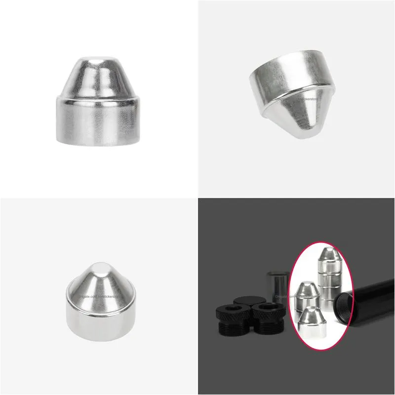 other motorcycle parts 5 pcs one set durable 0.875od stainless steel replacement individual stamped baffle cone cup for 1.05od cleaning tube