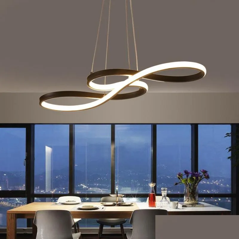 minimalism diy hanging modern led pendant lights for dining room bar suspension luminaire suspendu pendant lamp lighting fixture