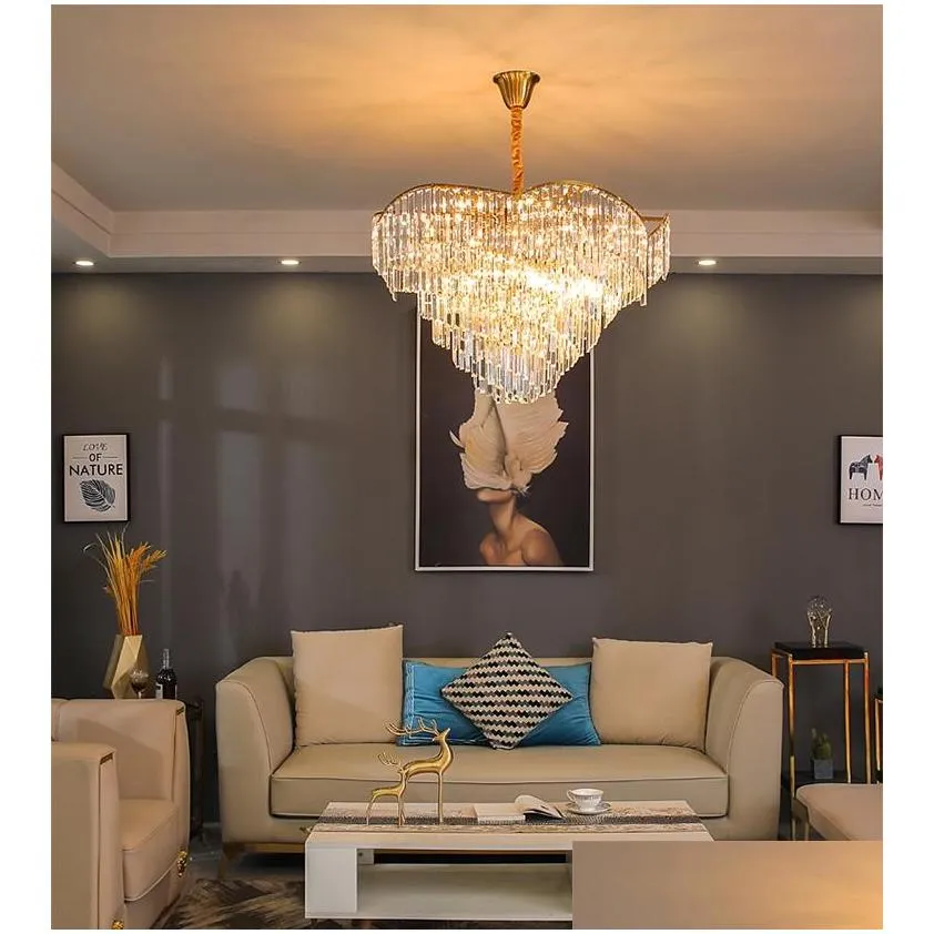 modern chandelier living room lamps simple lighting atmosphere home lamp luxury bedroom lamp simple european restaurant crystal