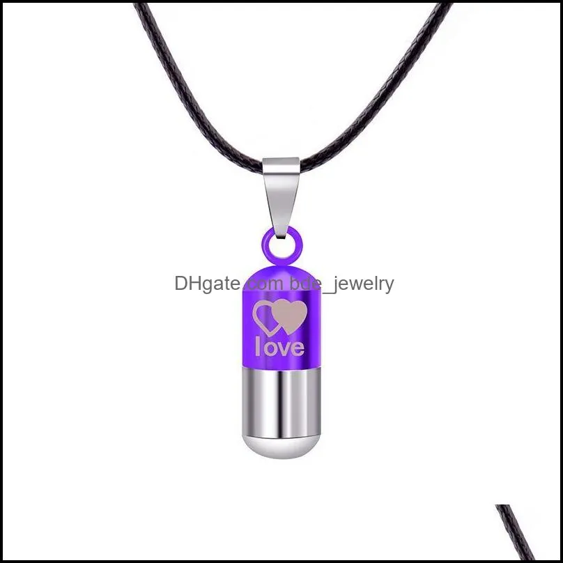 essential oil perfume bottle necklace pretty beautifully pendant couple necklace stainless steel jewelry lover gif love necklace