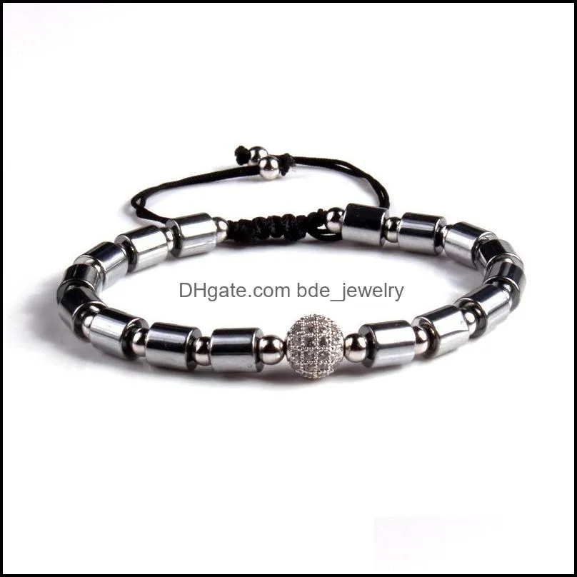 natural stone beaded bracelets men necklaces beaded for women men crown bracelets hematite bracelets