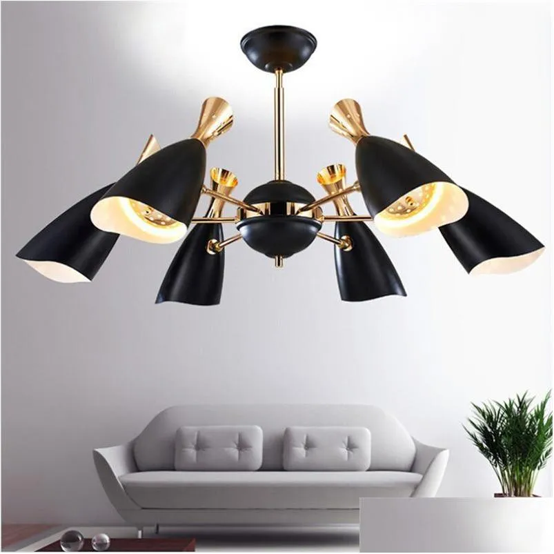 vintage ceiling lights nordic led pendant lamp post modern stylish creative foyer living dining room pendant light home lighting