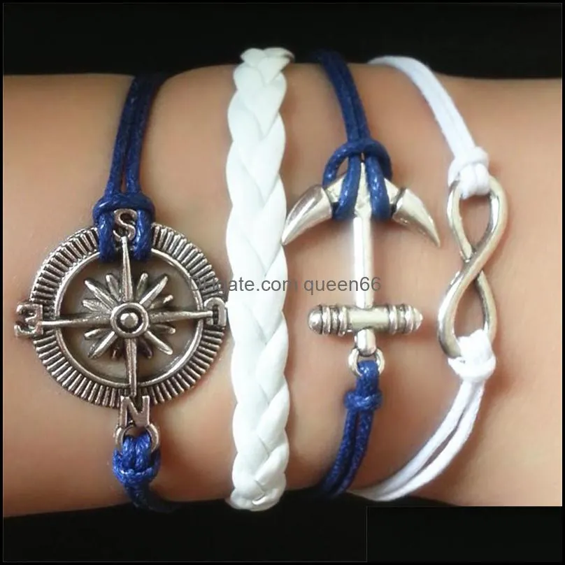 charm bangle bracelets straps wrap around bracelet personalized love leather bracelets beautifully pulseras endless infinity bracelets