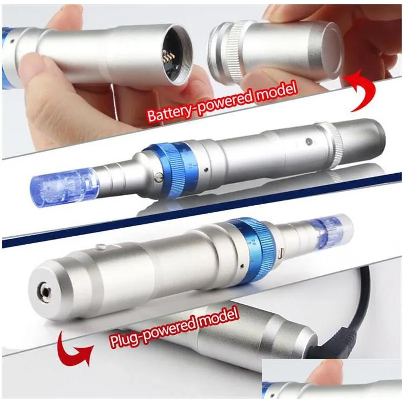 wholesale ultima a6 wireless derma pen dr.pen ultima a6 auto electric micro needle 2 batteries rechargeable dermapen skin care