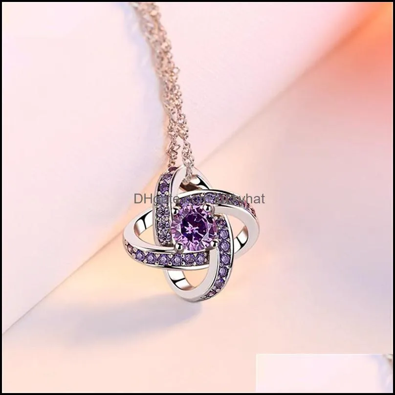 fashion and exquisite eternal star pendant diamond pendant highend pendant necklace korean fashion short collarbone chain necklace luckyhat