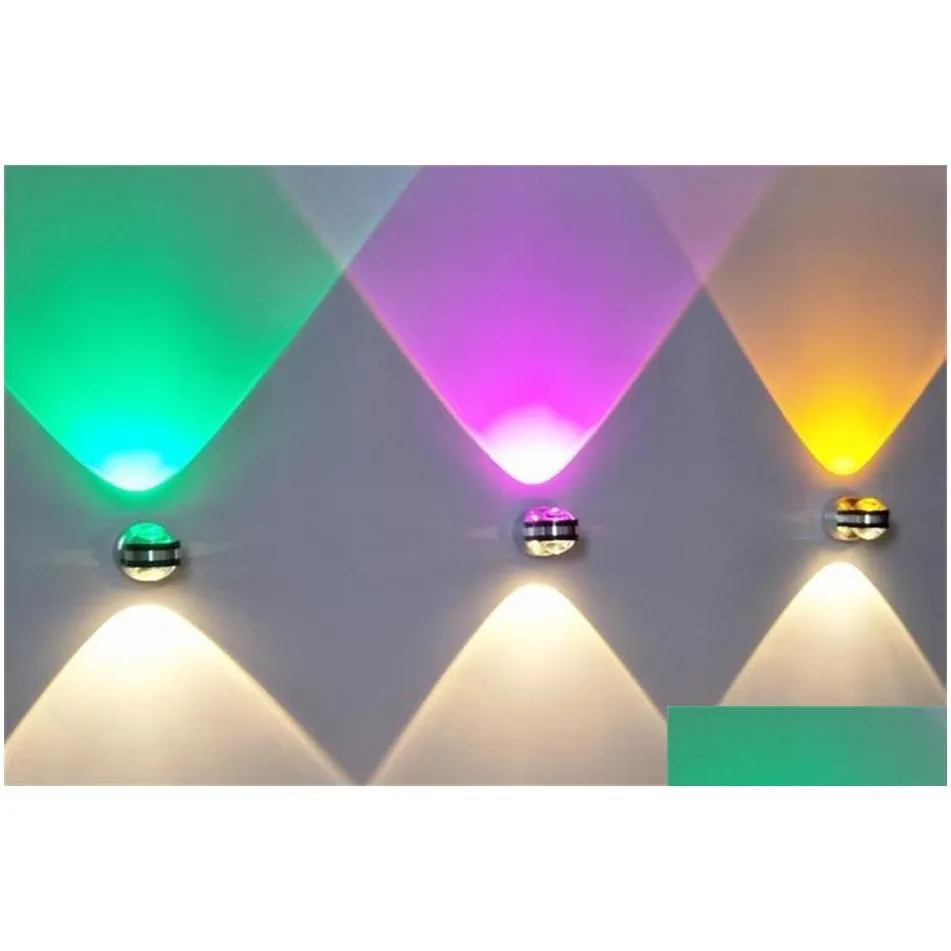 product crystal wall lamps modern living room background wall lights bedroom bedside lamp up and down crystal wall lamp