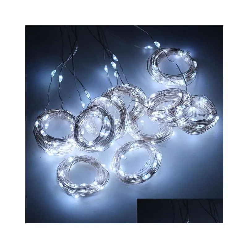  led fairy lights garland curtain lamp remote control usb string lights year christmas decorations for home bedroom window