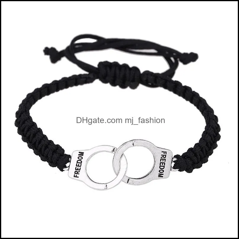  selling handcuff charm bracelet adjustable vintage handmade mens bracelets adjustable charm couple bracelets for women men
