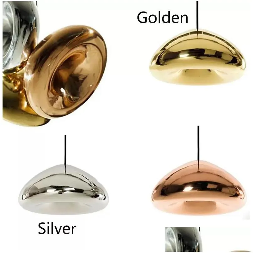 pendant lamp void light silver/bronze/gold void pendant lights lamp ceiling light fashion chandelier lamps