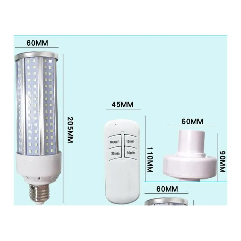 uv lights amazon ultraviolet disinfection lamp 60w e27 household uv sterilization lamp 60w uvc ultraviolet corn lamp