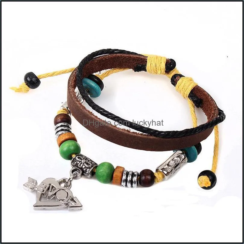 infinity bracelets wholesale bronze bracelet leather braided snake leather bracelet luckyhat