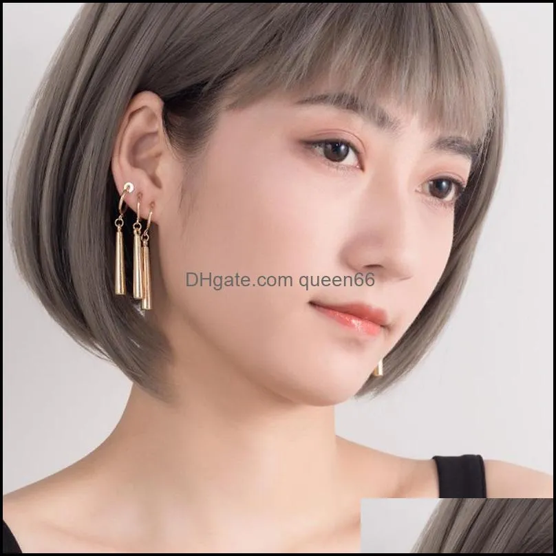  sauron with the same earrings simple earring female cosplay clipon earrings without ear piercings personality earring