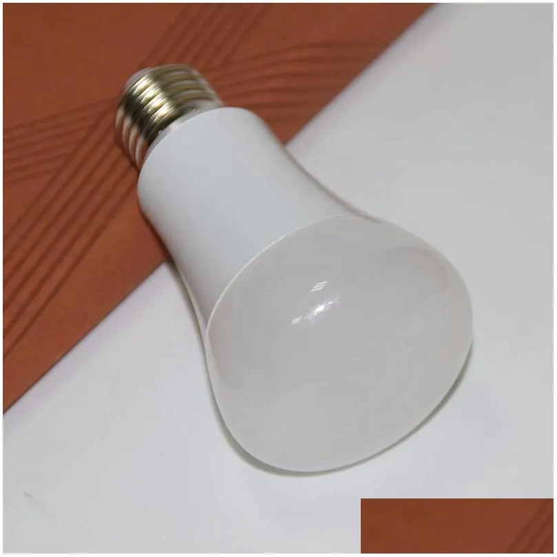 bluetooth 6w smartphone controlled dimmable multicolored led light bulb e26 e27 lights for ios android phone and tablet