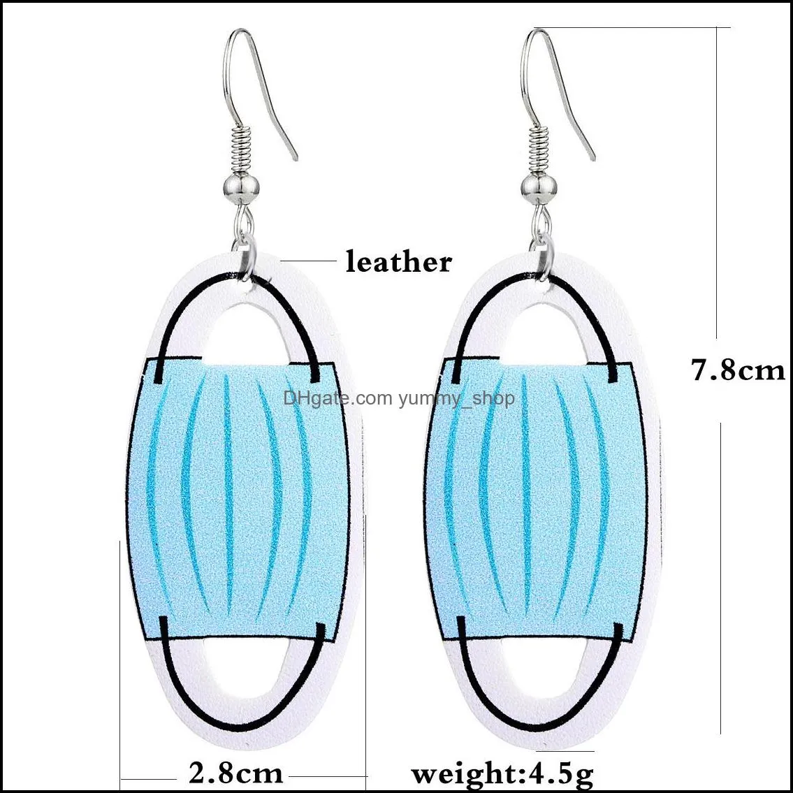 leather toilet paper earring charm for women girls unique design creative personality funny earrings fashion jewelry gifts