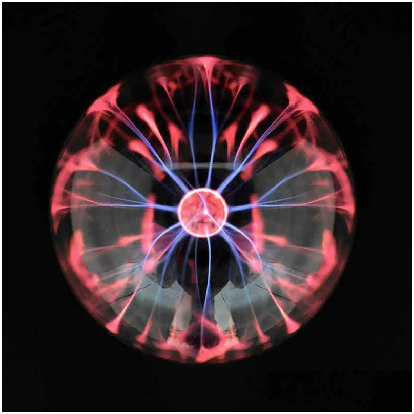 magic crystal plasma light ball electrostatic induction balls 3 inch 5w led lights usb power battery party decoration children gift