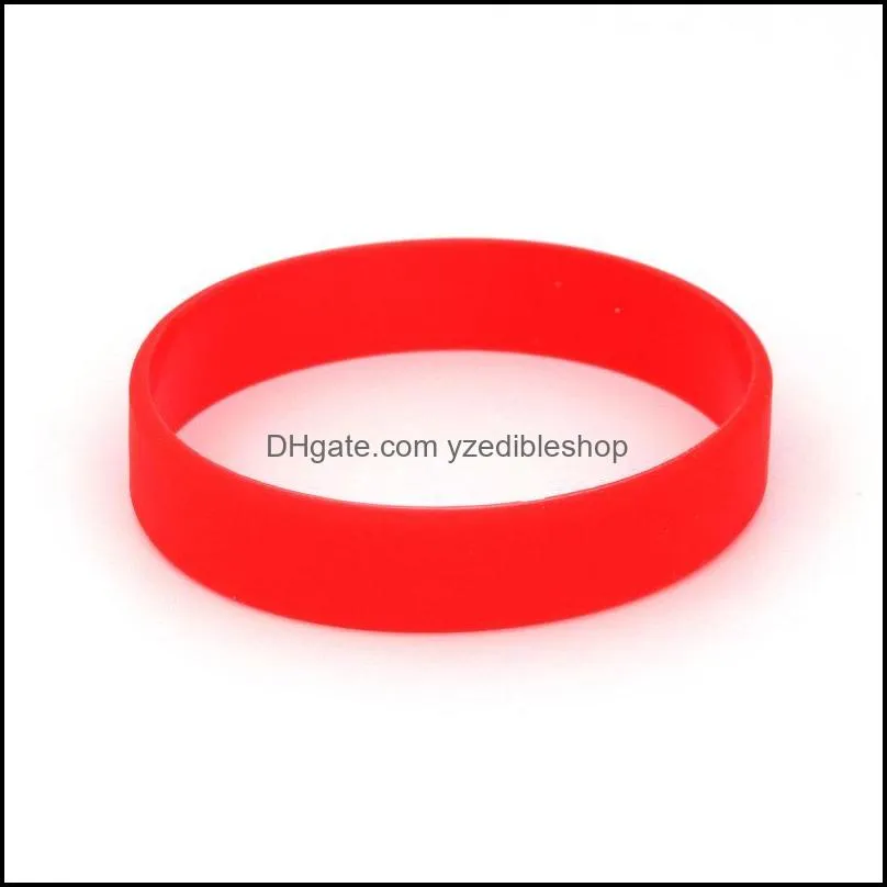 casual outdoor sports fitness silicone jelly glow bracelets rubber elasticity wristband cuff bracelet basketball wrist band