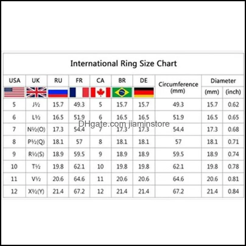 fashion classic aaa austria crystal wedding ring for bridal gift for women engagement zircon jewelry