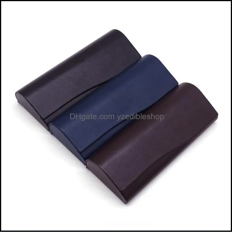 fashion leather soft glasses cases portable sunglasses box accessories eyeglasses case