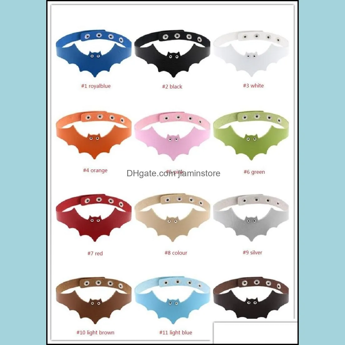 fashion sexy pu leather bat wing harness necklace for women men rock collar punk gothic choker necklace torques handmade jewelry gift