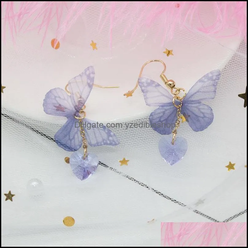 fashion elegant butterfly ear cuff clip earrings for women no piercing fake cartilage cute statement korean earring gifts