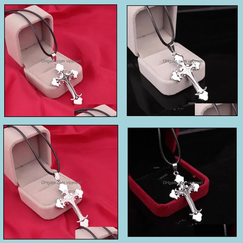 pretty cross necklaces pendants for jewelry wholesale leather necklace vipjewel
