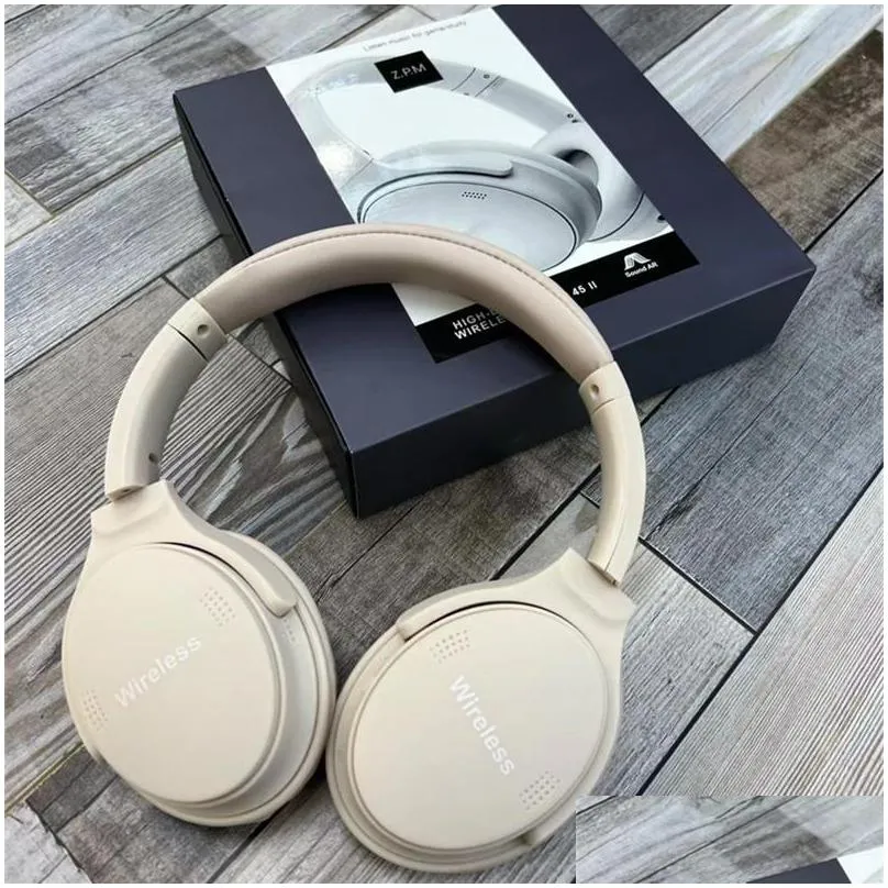 Qc45 Wireless Wireless Studio Headphones With FM Subwoofer For