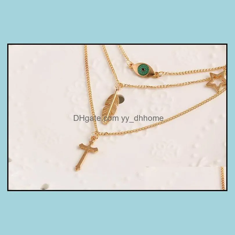 necklaces pendant fashion infinity pendant necklaces wedding party event 18k gold plated chain elegant jewelry beautifully cr yydhhome