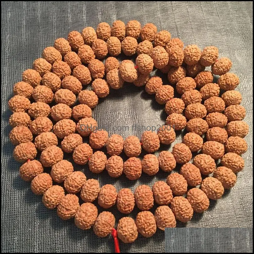 108pcs vajra bodhi rudraksha beads for making jewelry meditation mala prayer tibetan buddhism for necklace bracelets accessories 904